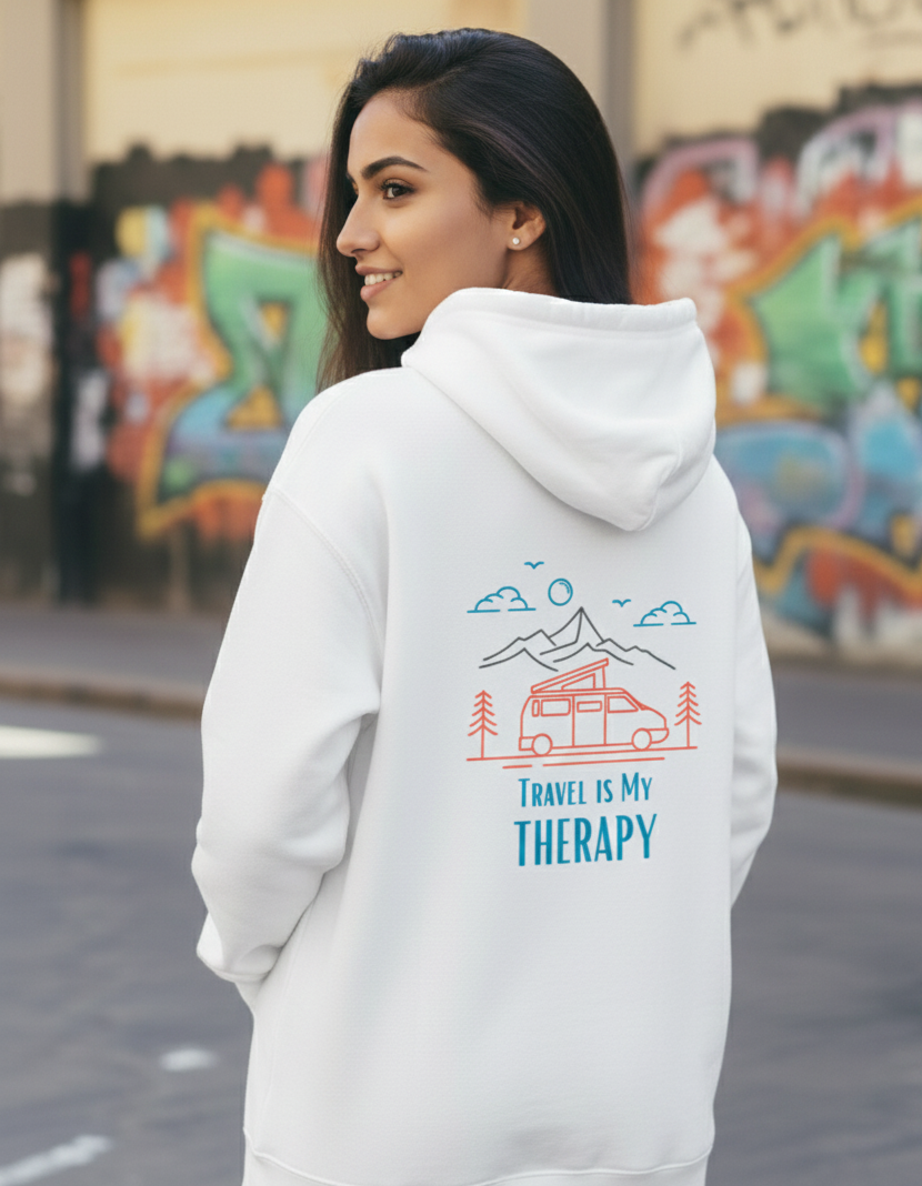 Unisex Travel Oversized Hoodie