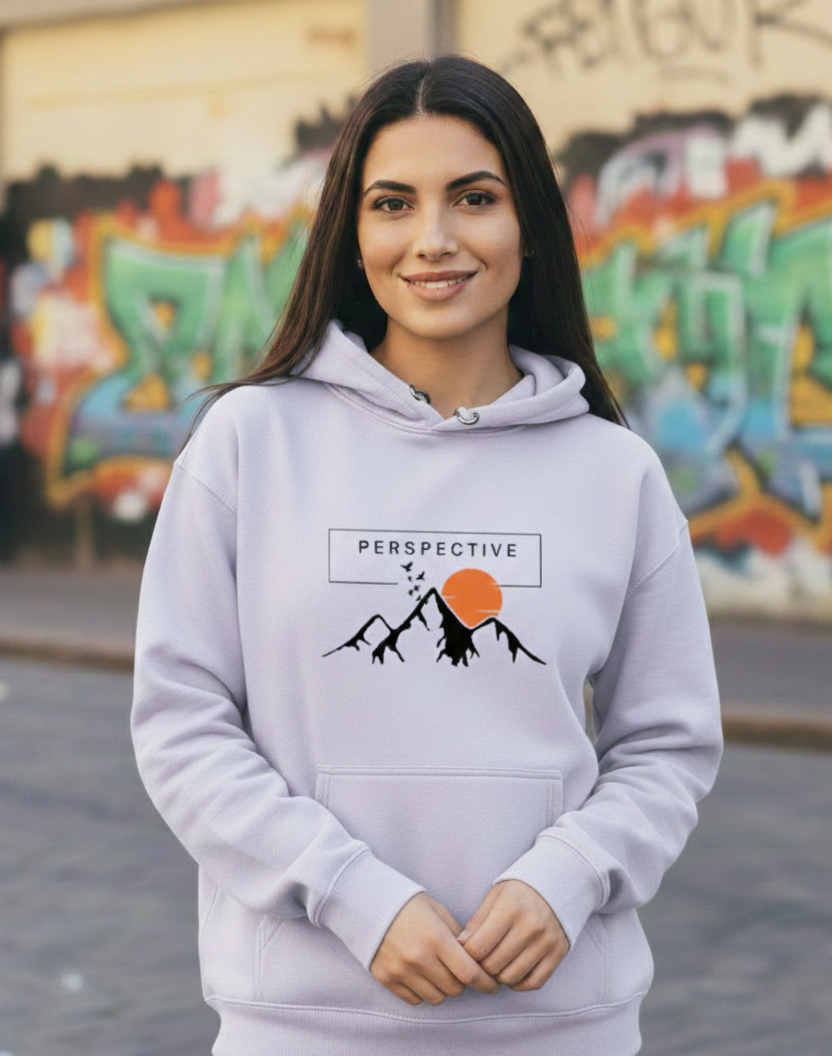 Unisex Oversized Hoodie Perspective