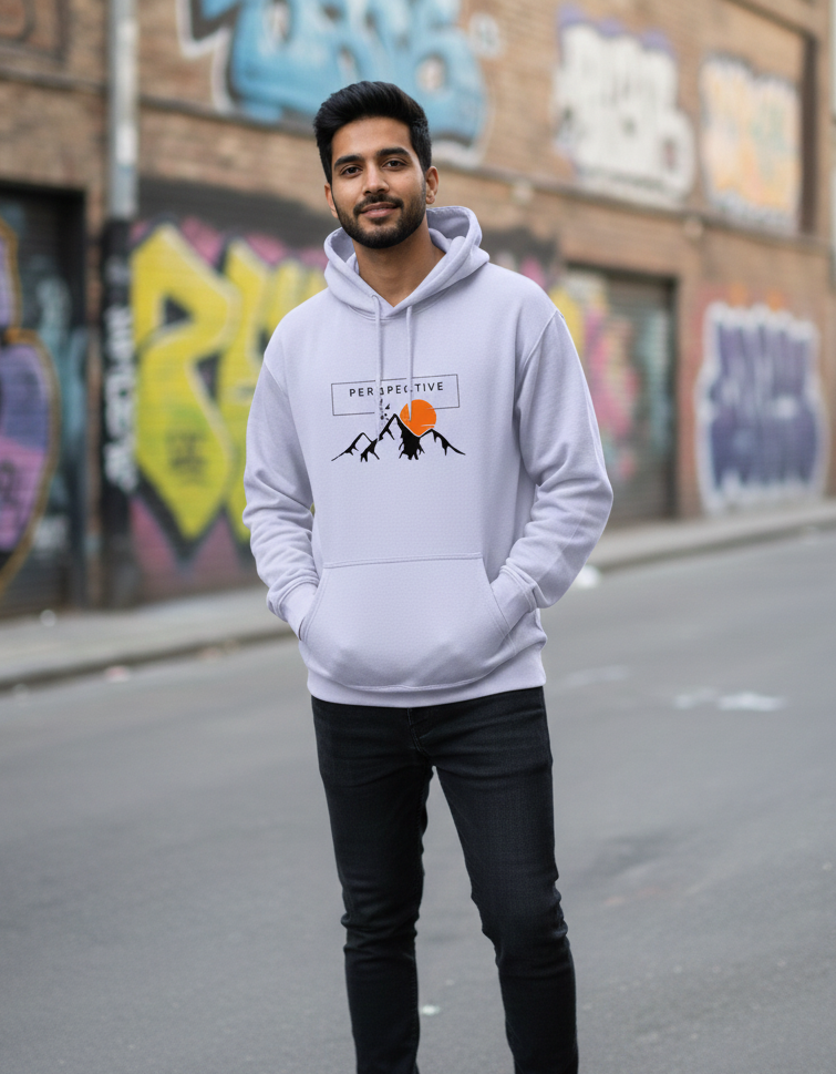 Unisex Oversized Hoodie Perspective