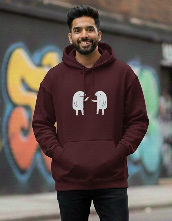 Unisex Doodle Oversized Hoodie