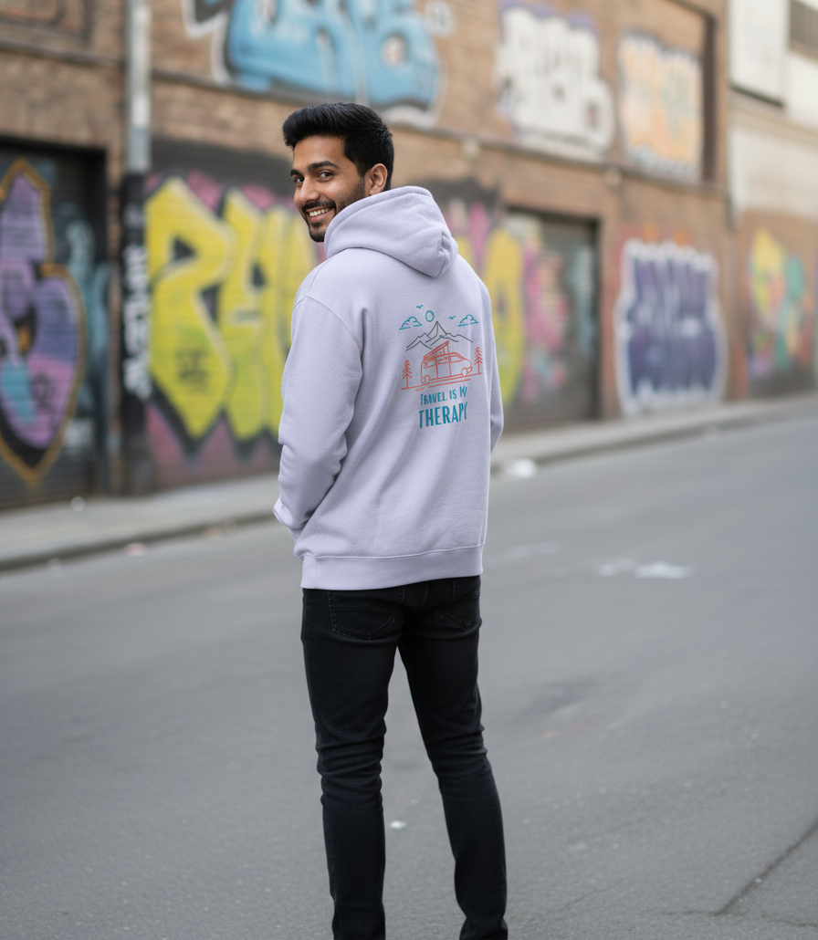 Unisex Travel Oversized Hoodie